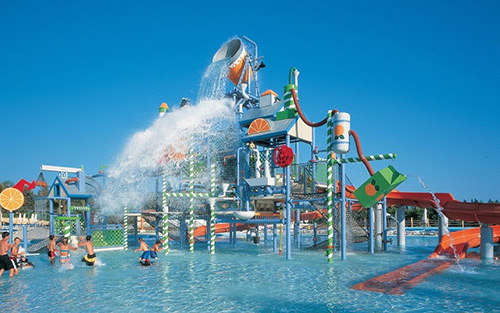 Water park in Cyprus